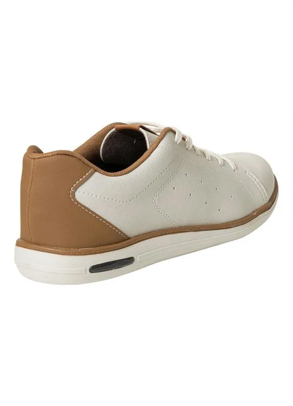 Br Sport - Sapatênis Br Sport Off White em Sisntético 2