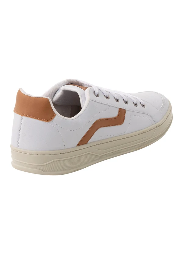 Perfecta - Sapatênis Branco em Sintético 2