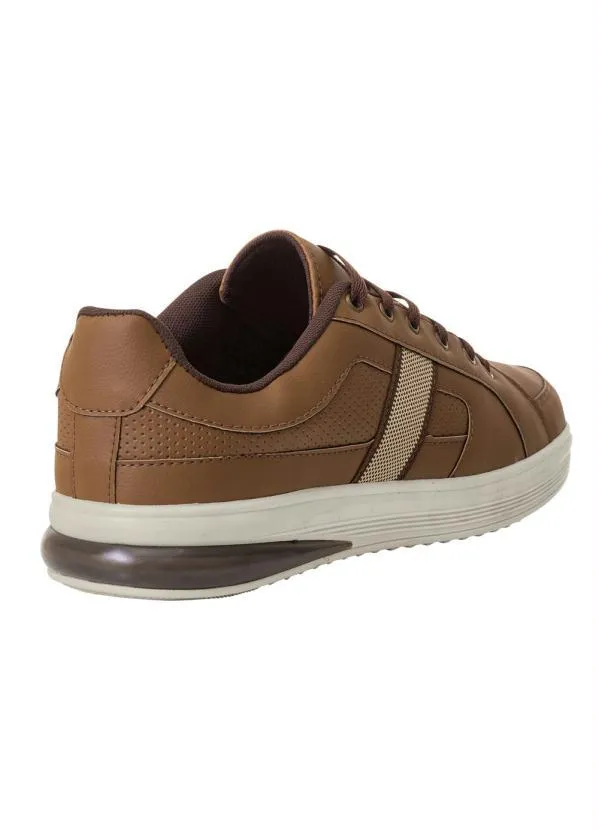 Perfecta - Sapatênis Caramelo em Sintético 2