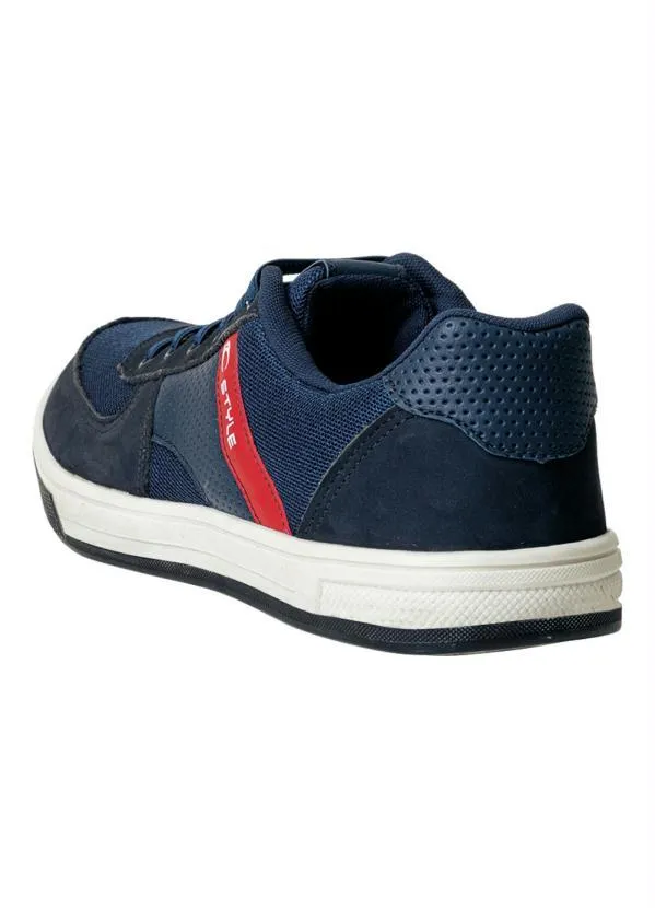 Perfecta - Sapatênis Marinho em Sintético e Tecido 2