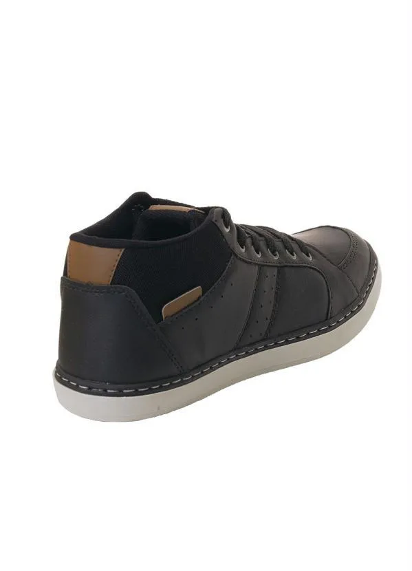 Perfecta - Sapatênis Preto em Sintético 2