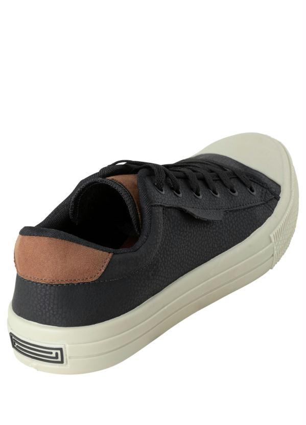 Perfecta - Tenis Preto em Sintético 2