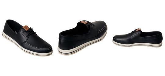 Mocassim Br Sport Preto em Sinttico