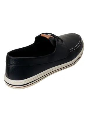 Mocassim Br Sport (Preto) em Sintético - BR SPORT
