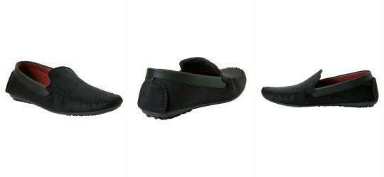 Mocassim Masculino Preto em Camura Sinttica