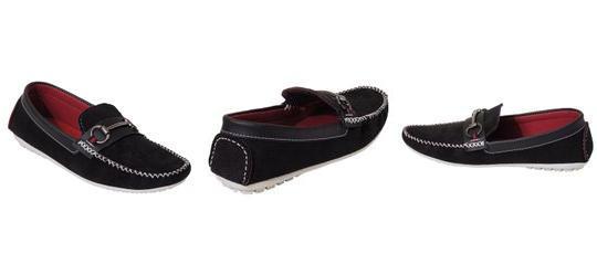 Mocassim Preto em Camura