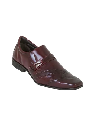 Perfecta - Sapato Marrom com Detalhe em Metal - PERFECTA