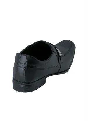 Perfecta - Sapato Preto com Adereço no Cabedal - PERFECTA