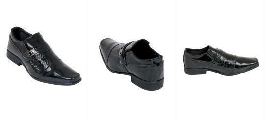 Sapato Preto com Verniz