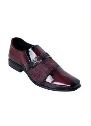 Perfecta - Sapato Social Bordo em Verniz - PERFECTA