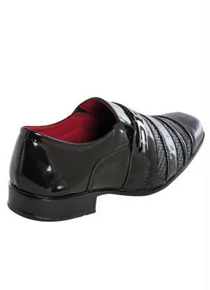 Perfecta - Sapato Social Envernizado Preto - PERFECTA