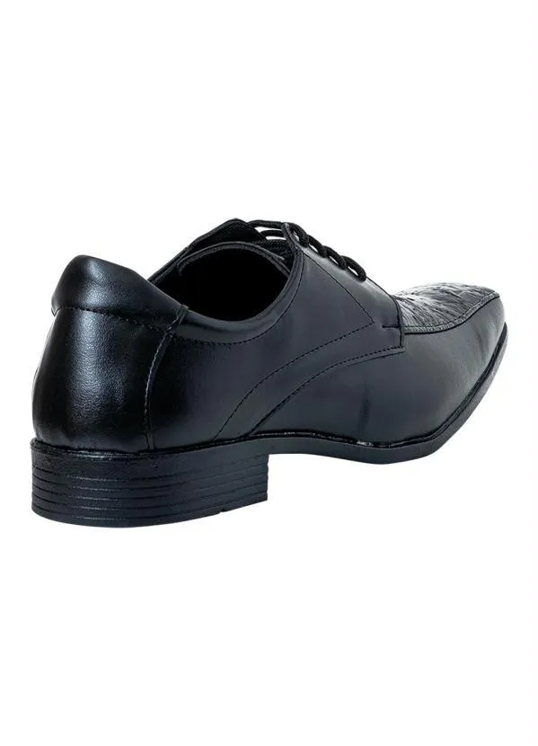 Perfecta - Sapato Social Preto em Sintético 2