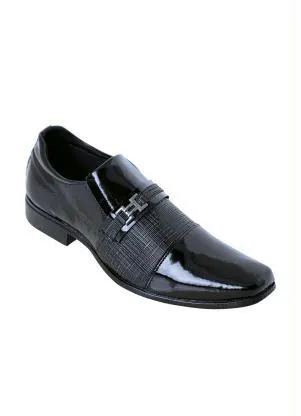 Perfecta - Sapato Social Preto em Verniz - PERFECTA