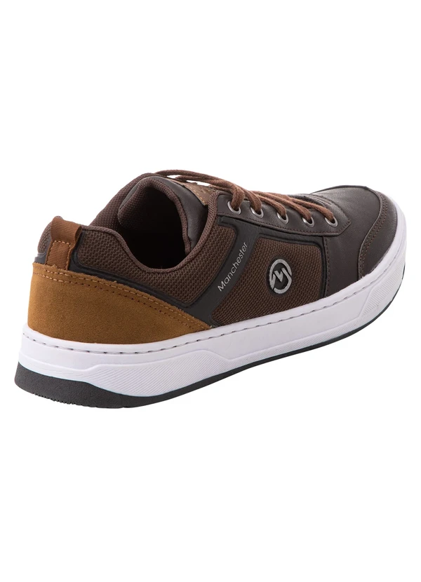 Perfecta - Sapatênis Café em Sintético 3