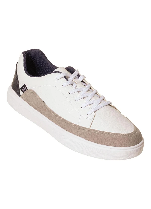 Br Sport - Tênis Br Sport Branco em Sintético