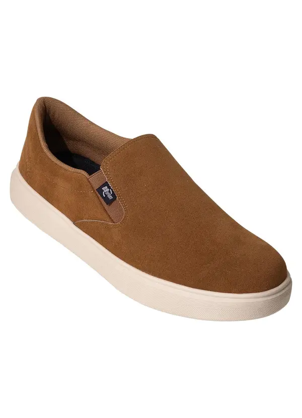 Br Sport - Tênis Br Sport Caramelo em Camurça