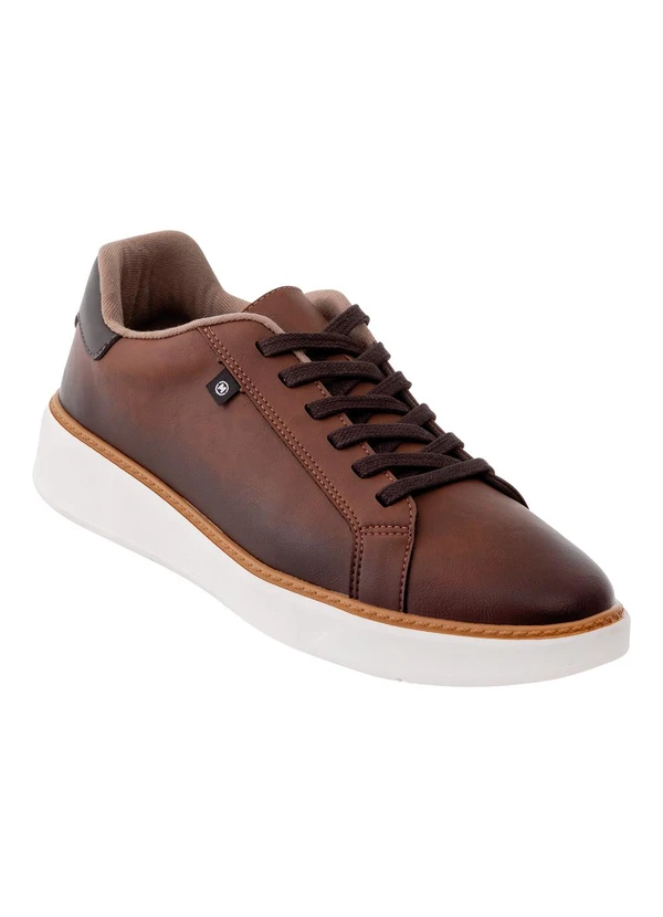 Br Sport - Tênis Br Sport Whisky em Sintético