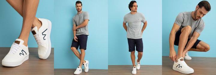 Tnis Branco em Sinttico