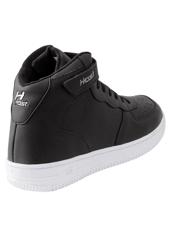 Perfecta - Tênis Cano Médio Preto em Sintético 6