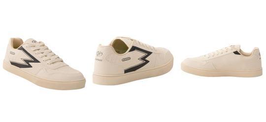 T�nis Casual Bege em Sint�tico