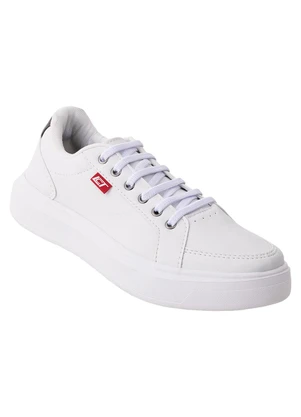 Perfecta - Tênis Casual Branco com Cadarço em Elástico - PERFECTA