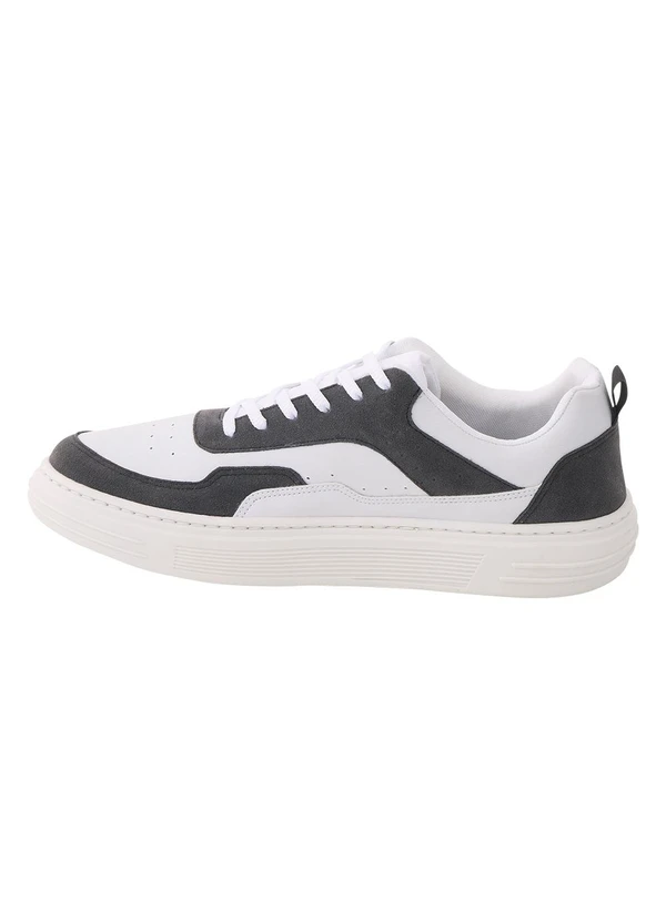 Perfecta - Tênis Casual Branco em Sintético 3