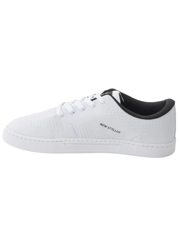 Perfecta - Tênis Casual Branco em Sintético 3