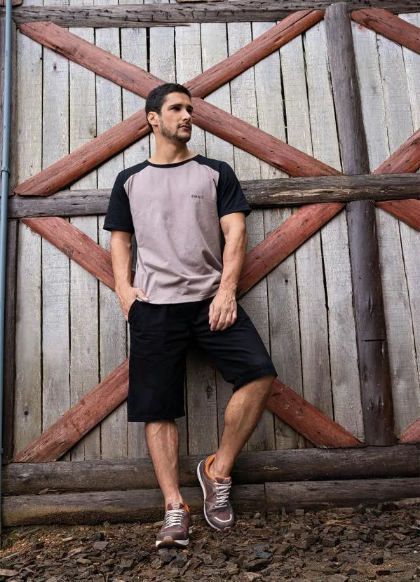 Perfecta - Tênis Casual Café em Sintético e Tecido 4