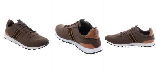 T�nis Casual Caf� em Sint�tico