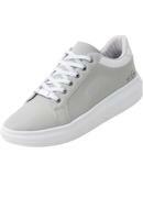 Tnis Casual Cinza em Sinttico