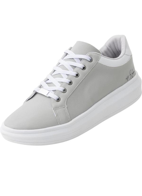 Tnis Casual (Cinza) em Sinttico