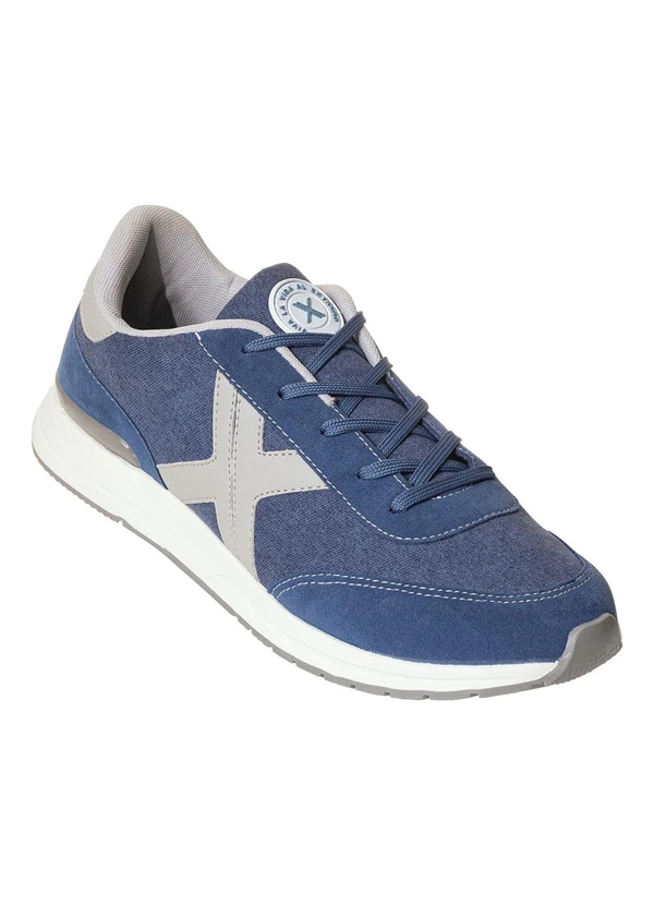 Perfecta - Tênis Casual Jeans com Detalhes em Camurça 3