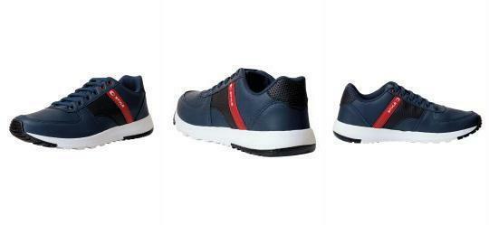 T�nis Casual Marinho em Sint�tico