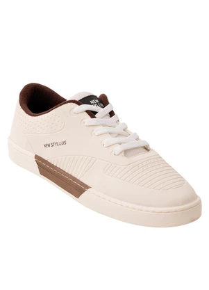 Perfecta - Tênis Casual Off White em Sintético - PERFECTA