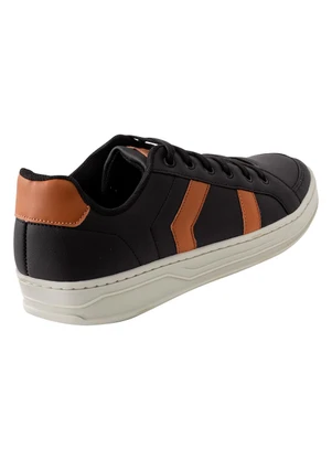 Perfecta - Tênis Casual Preto e Sintético - PERFECTA