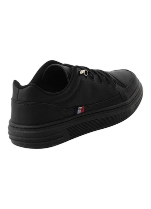 Perfecta - Tênis Casual Preto em Material Sintético - PERFECTA