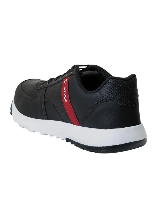 Perfecta - Tênis Casual Preto em Sintético 2