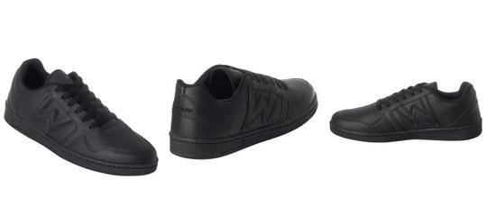 T�nis Casual Preto em Sint�tico