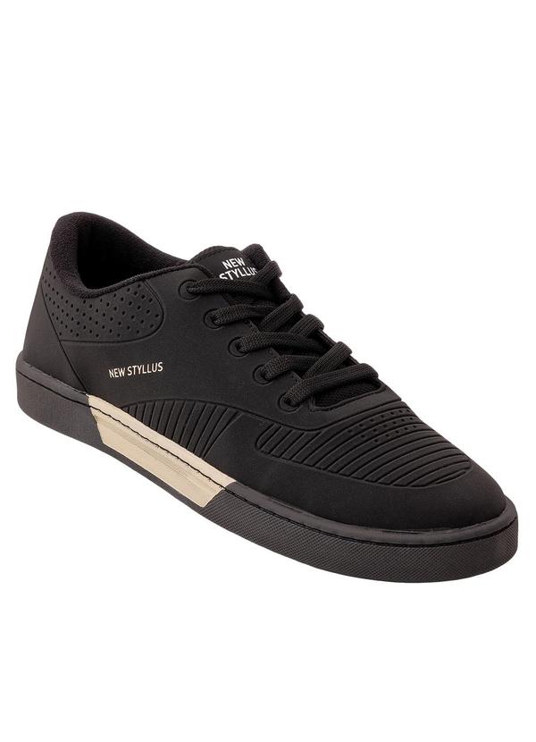 Tnis Casual (Preto) em Sinttico
