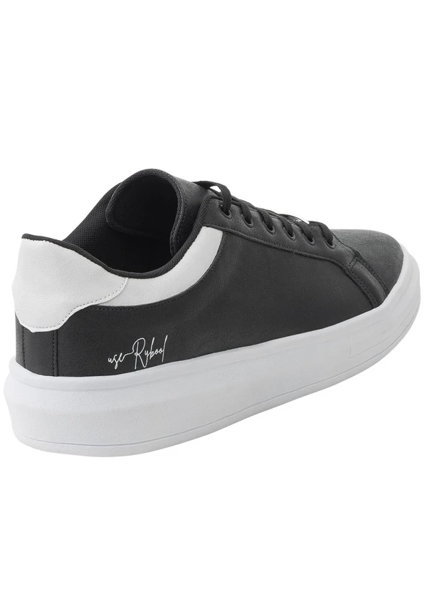 Perfecta - Tênis Casual Preto em Sintético 2