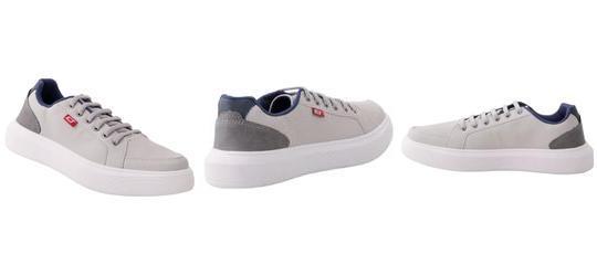 T�nis Cinza em Sint�tico