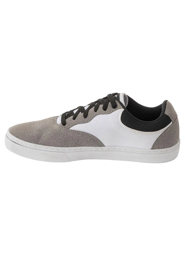 Perfecta - Tênis Masculino Cinza em Camurça 3