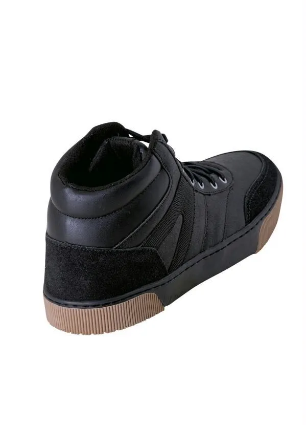 Perfecta - Tênis Masculino Preto com Sola Costurada 2