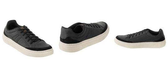 T�nis Masculino Preto em Sint�ico