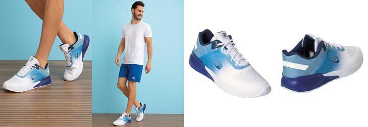 T�nis Esporte Azul com Efeito Degrad�