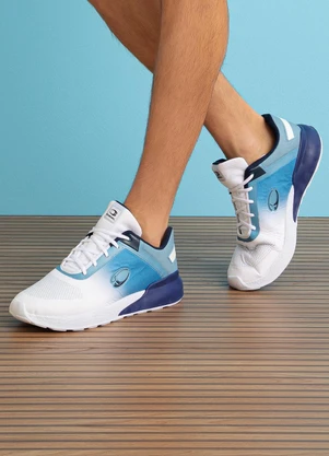 Perfecta - Tênis Esporte Azul com Efeito Degradê - PERFECTA