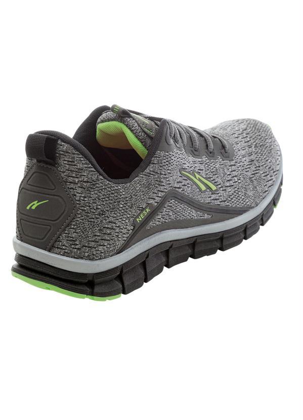 Perfecta - Tênis Esporte Grafite em Tecido 2