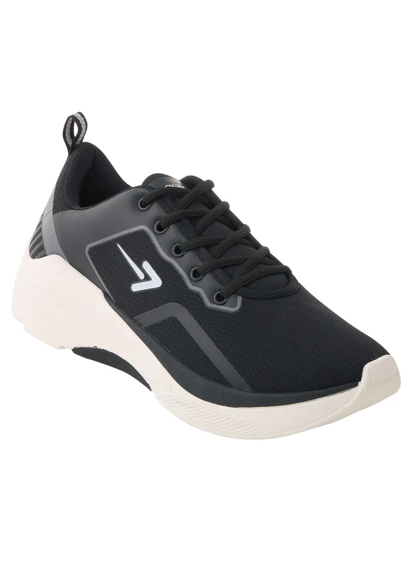 Perfecta - Tênis Esporte Preto em Tecido