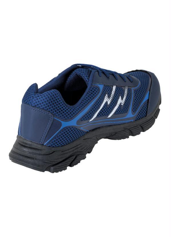 Outlet - Tênis Marinho em Tecido com Sintético 2