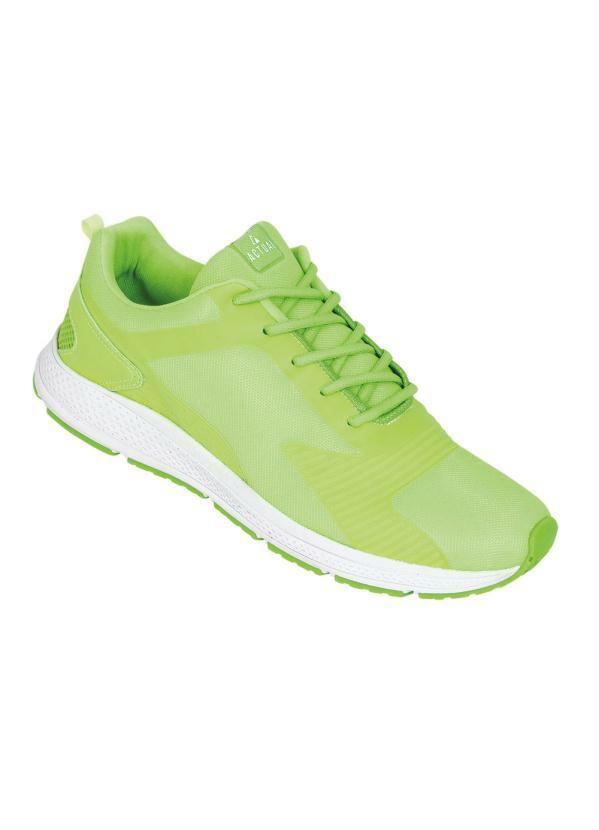 Outlet - Tênis Actual Verde Neon em Sintético